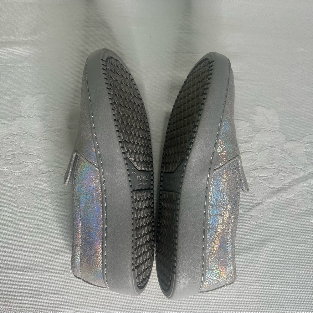 Vionic Avery Iridescent Silver Metallic Slip On S… - image 6